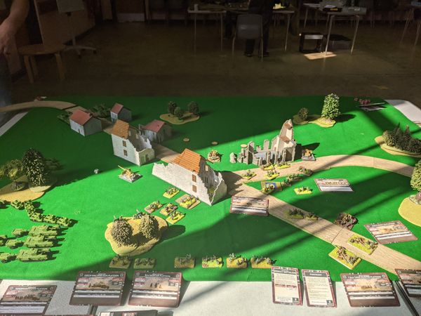 Flames of War World War 2 game at Night Owls