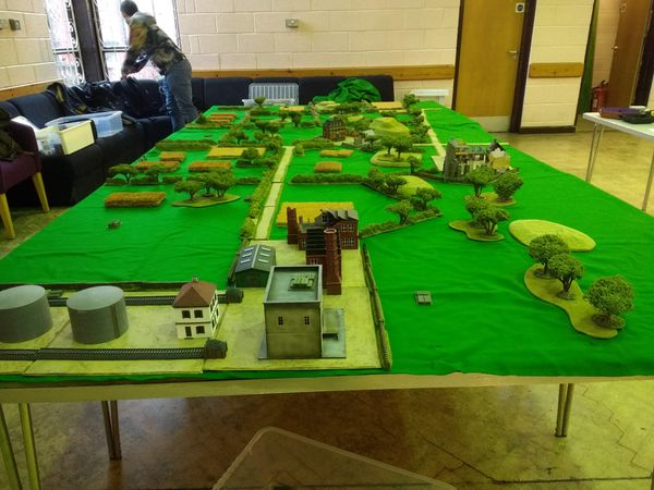 Flames of War World War 2 game at Night Owls