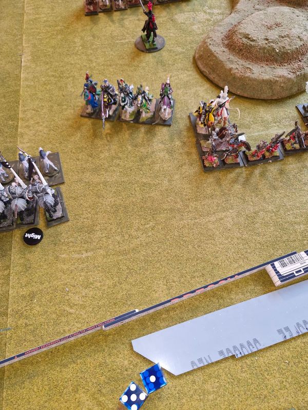 Vampire Counts special characters with infantry support and casualties