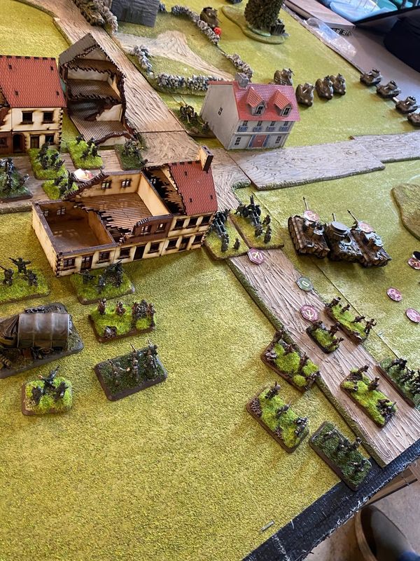 Flames of War World War 2 game at Night Owls