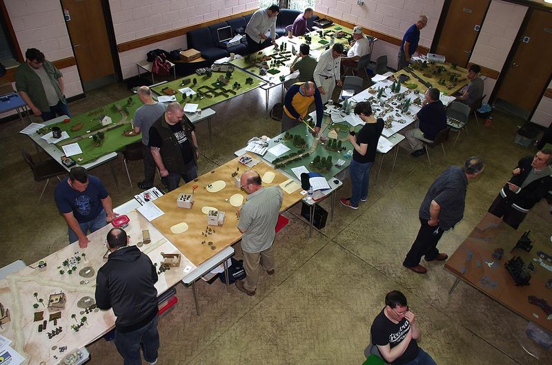 Bolt Action World War 2 tournament game at Night Owls