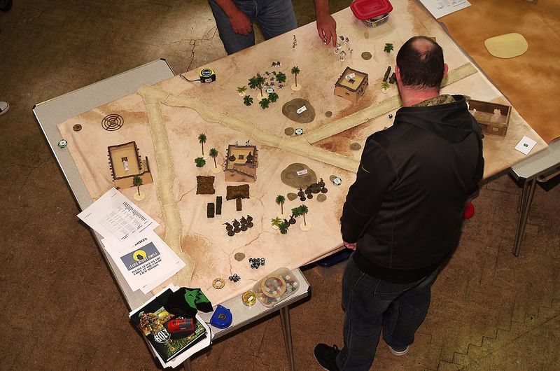 Bolt Action World War 2 tournament game at Night Owls