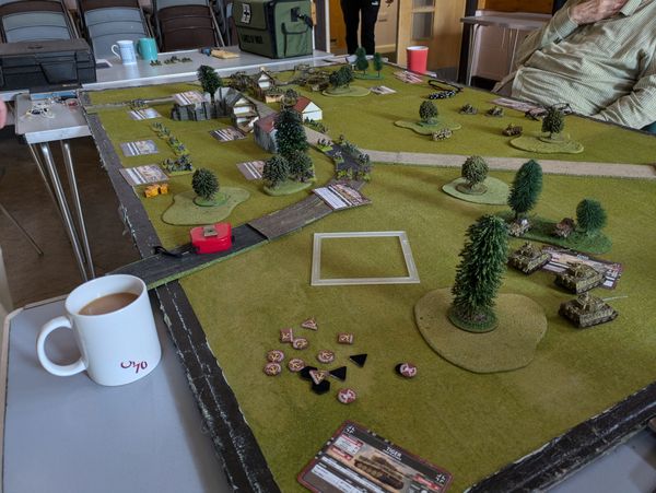 Bolt Action World War 2 tournament game at Night Owls