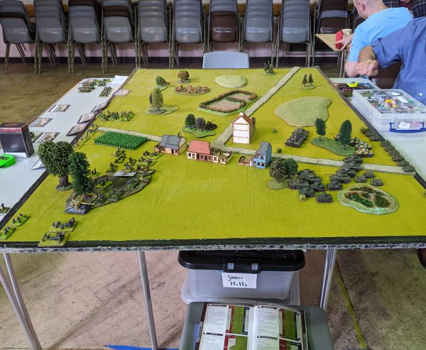 Flames of War World War 2 game at Night Owls