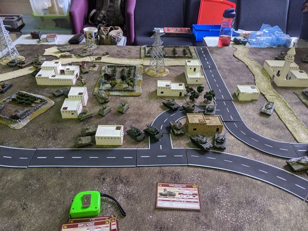 Team Yankee game at Night Owls