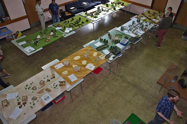 Bolt Action World War 2 tournament game at Night Owls