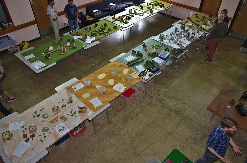 Bolt Action World War 2 tournament game at Night Owls