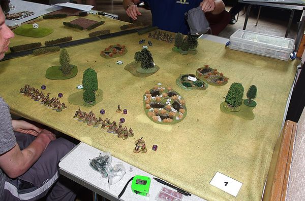 Bolt Action World War 2 tournament game at Night Owls