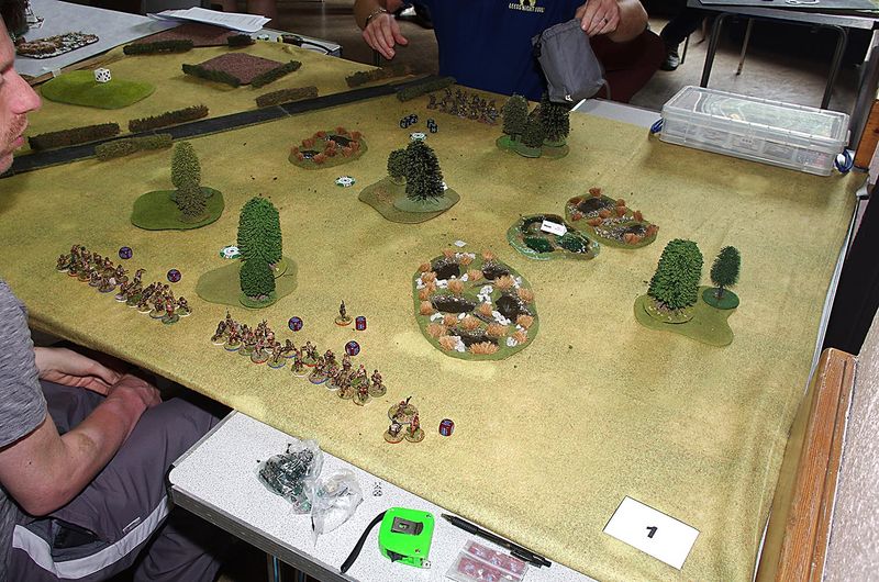Bolt Action World War 2 tournament game at Night Owls
